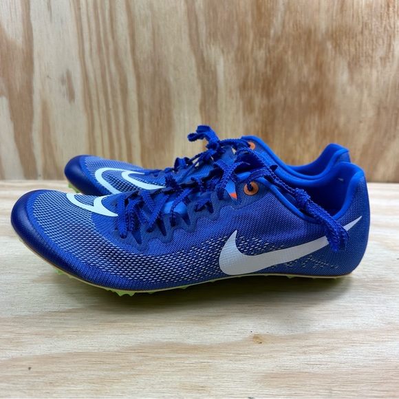 Nike Zoom Ja Fly 4 Track Field Sprinting Spikes Mens Size 8.5 Blue DR2741-400 - Picture 2 of 7
